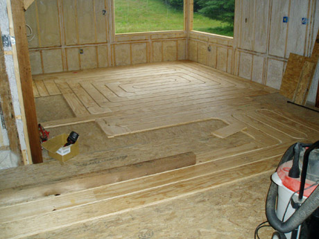 First Step - plywood track